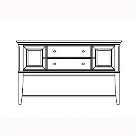 2 Drawer Sideboard